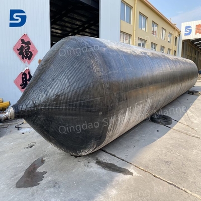 Bolso de aire negro de goma marina con kits de inflado y reparación OEM disponible para necesidades personalizadas