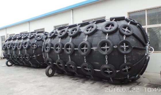 Marine Rubber Pneumatic Fenders For envía a la BV certificó la red del neumático