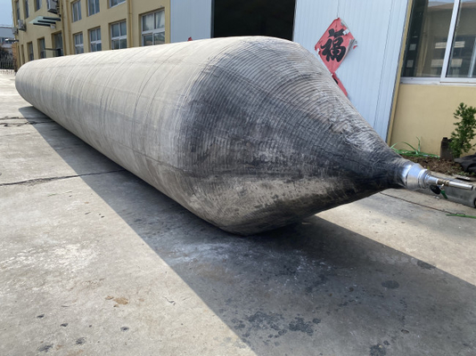 Sacos hinchables de elevación del barco de la nave que ponen a flote nuevamente el rescate de goma de los airbagues del salvamento
