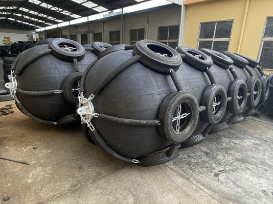 calidad  Galvanized Accessories Ship Rubber Fender 80kpa Pneumatic Yokohama Marine Fenders Fábrica