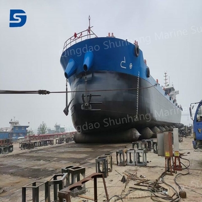 ISO 14409 Bolsas de aire de caucho marino para inflar y reparar