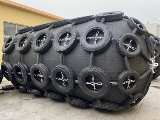 Defensas flotantes de Yokohama de la defensa de la honda de alta energía de la nave de goma neumática de la absorción