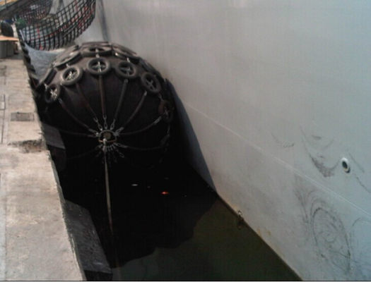 nave de goma de la defensa de 1260D9091 Yokohama a las defensas inflables del muelle del negro de Quay