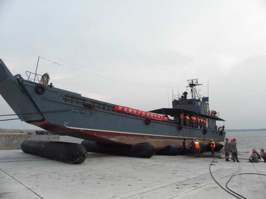 Los sacos hinchables de elevación flotantes del barco envían los sacos hinchables resistentes de goma para levantar