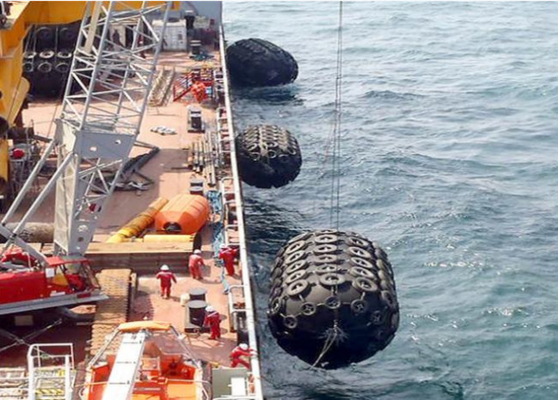 Defensa de goma de Yokohama de la protección inflable costera del barco