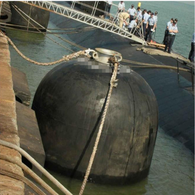 Tipo de goma natural de la honda 50kpa de la defensa neumática submarina de Yokohama