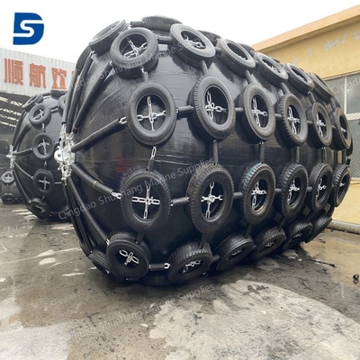ISO17357 2014 Parachoques inflables para el muelle de Yokohama Fender de caucho 50kpa
