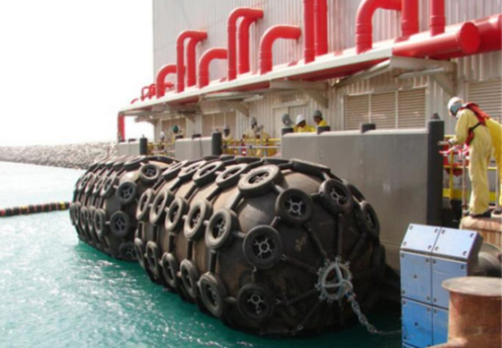 Tipo Marine Pneumatic Rubber Fenders de Yokohama para la nave que atraca la protección